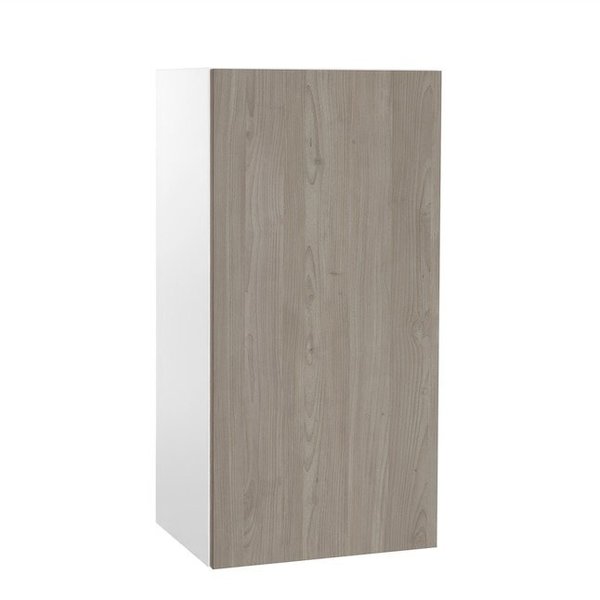 Cambridge Quick Assemble Modern Style, Grey Nordic 24 x 36 in. Wall Kitchen Cabinet (24 in. W x 12 D x 36 in. H) SA-WU2436-GN